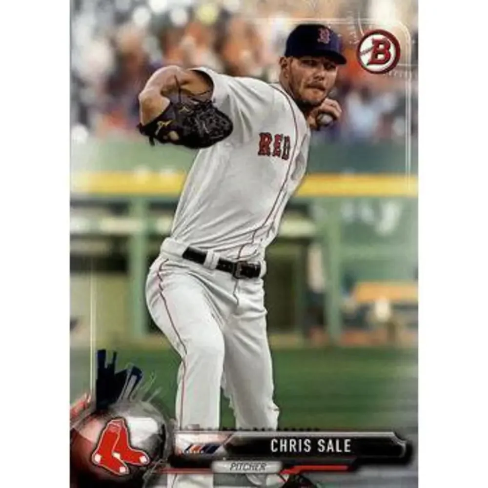 2017 Bowman Chris Sale # 91 Boston Red Sox